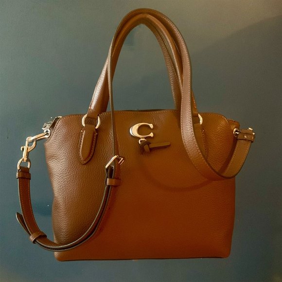 Coach Handbags - NWT Coach brown Remi bag satchel tote and crossbody bag